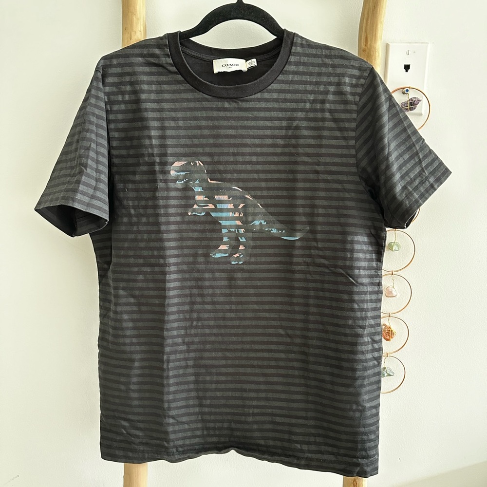 Coach striped rexy T-Shirt size M